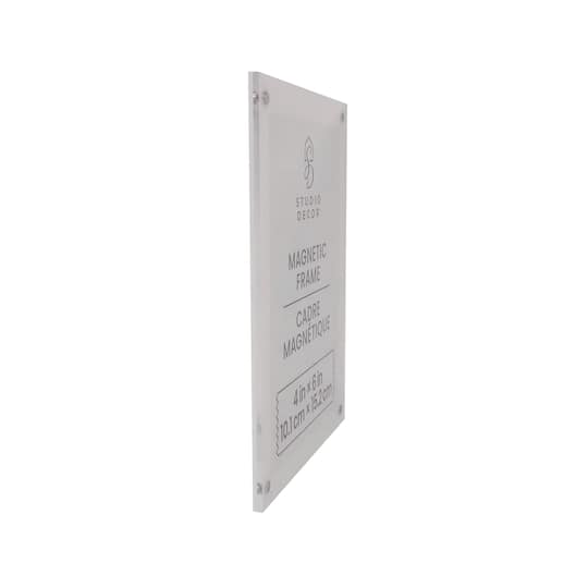 4" x 6" Acrylic Magnetic Frame by Studio Décor®